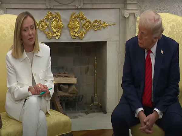 Italian PM Giorgia Meloni and US President Donald Trump (Photo: Youtube of The White House)