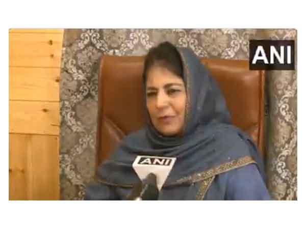 PDP President Mehbooba Mufti (Photo/ANI)