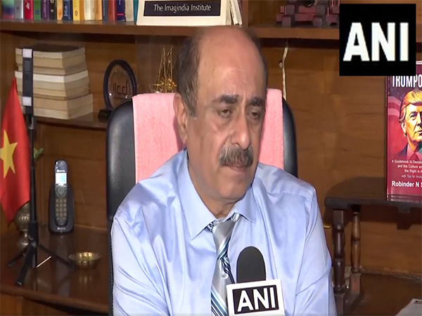 Foreign Affairs Expert Robinder Sachdev (Photo/ANI)
