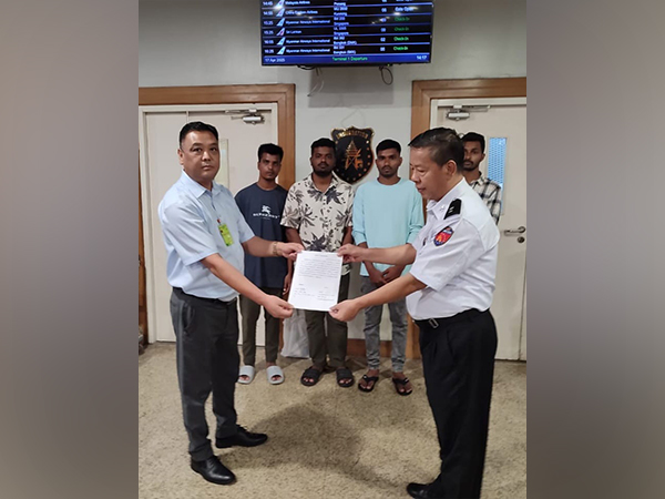 Four Indians trapped in Myawaddy scam repatriated (Photo@IndiainMyanmar)