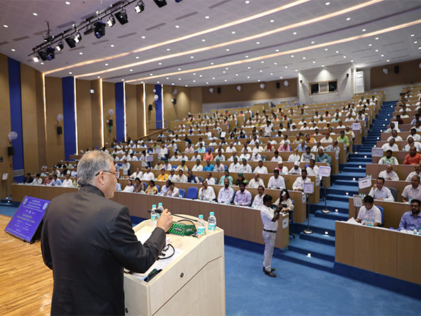 Chief Election Commissioner Gyanesh Kumar addressing two day training program for BLA's from Bihar: (Pic/ECI)