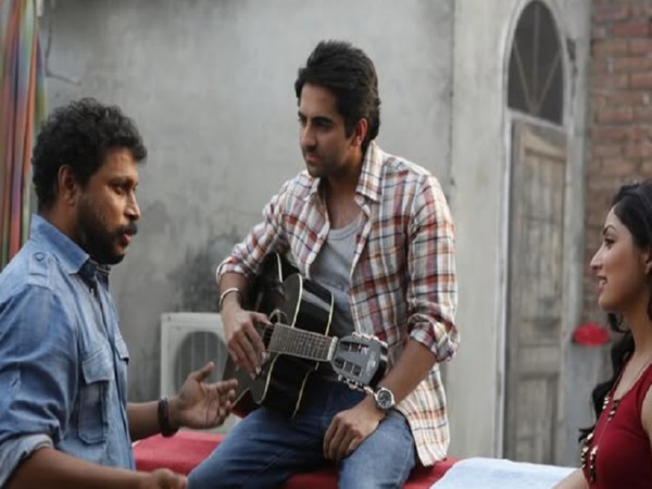 Actors Ayushmann Khurrana and Yami Gautam with director Shoojit Sircar (Image source: Instagram)