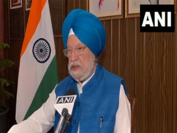 Union minister and BJP leader Hardeep Singh Puri. (Photo/ANI)
