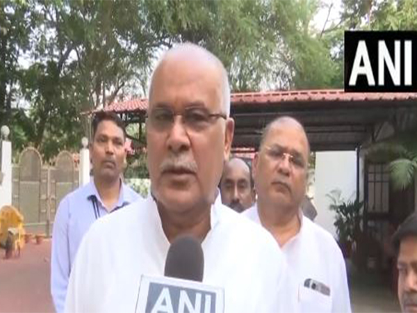 Congress leader and former Chhattisgarh CM Bhupesh Baghel (Photo/ANI)