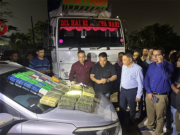 STF seizes drugs worth Rs 71 crore in Assam's Kamrup district. (Photo/ANI)