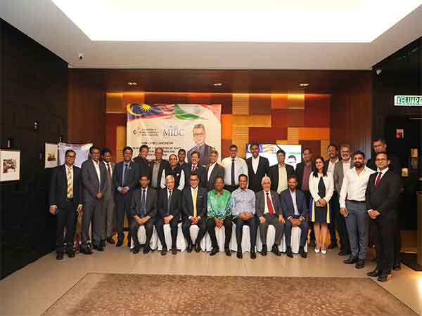 Union Minister of State for External Affairs Pabitra Margherita with the business community (Image: X@PmargheritaBJP)