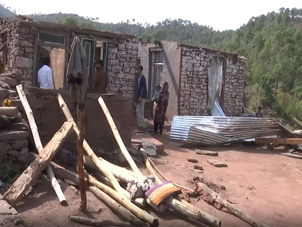 A visual from a sub-district in Rajouri (Photo/ANI)