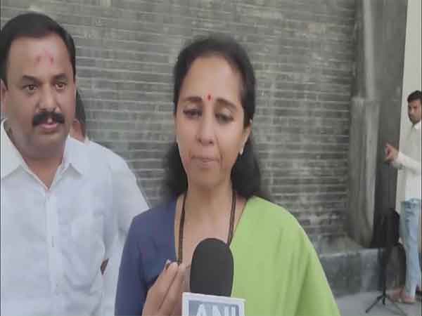 NCP (SCP) MP Supriya Sule (Photo/ANI)