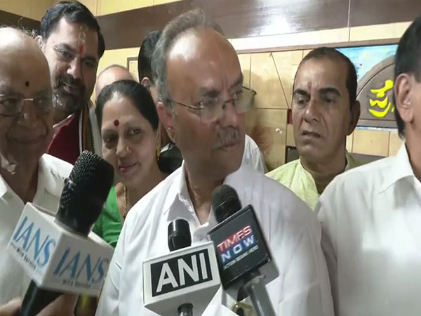 President, Akhila Karnataka Brahmin Mahasabha, Raghunath (Photo/ANI)