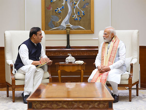 Assam CM Himanta Biswa Sarma invites PM Modi for key events in Assam (Photo/@himantabiswa)