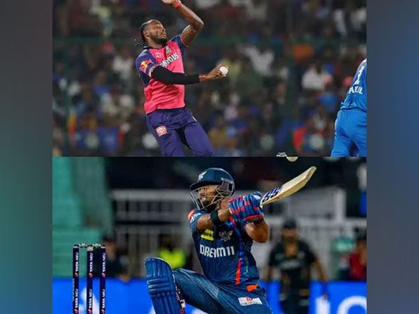 Jofra Archer and Nicholas Pooran. (Photo- IPL)