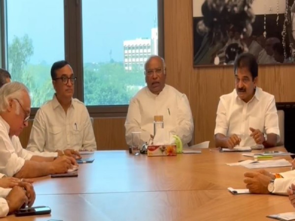 Congress President Mallikarjun Kharge  (Photo/ANI)