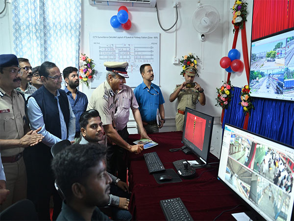  RPF boosts railway security at Guwahati with new escort hall, CCTV facility (Photo/ANI)