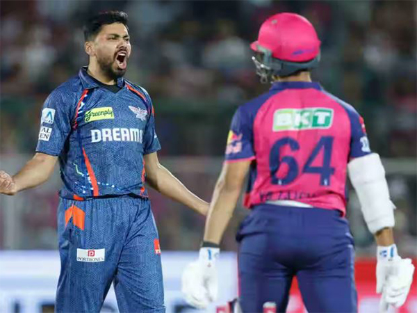 Avesh Khan celebrating. (Photo- IPL)
