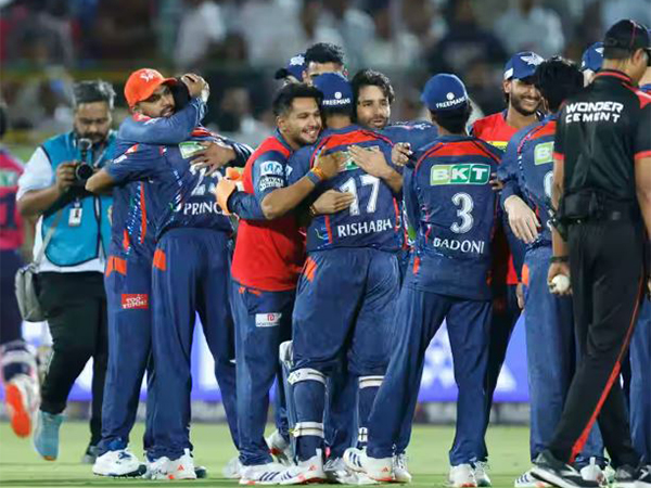 LSG team celebrating. (Photo- IPL)