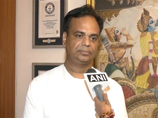 ISKCON Kolkata Vice President Radharaman Das (Photo/ANI)