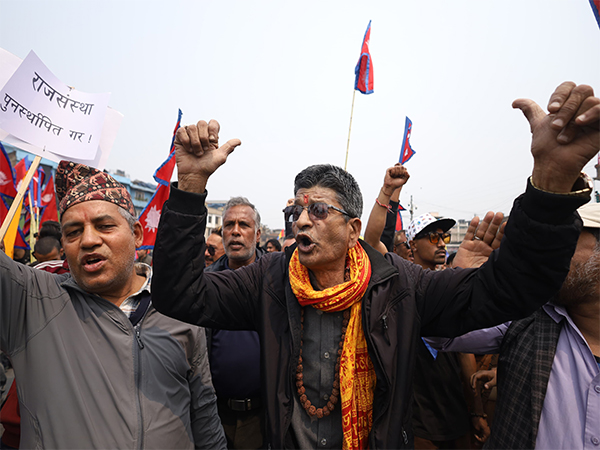 Mass demonstration by royalist party RPP in Kathmandu (File photo/ANI)