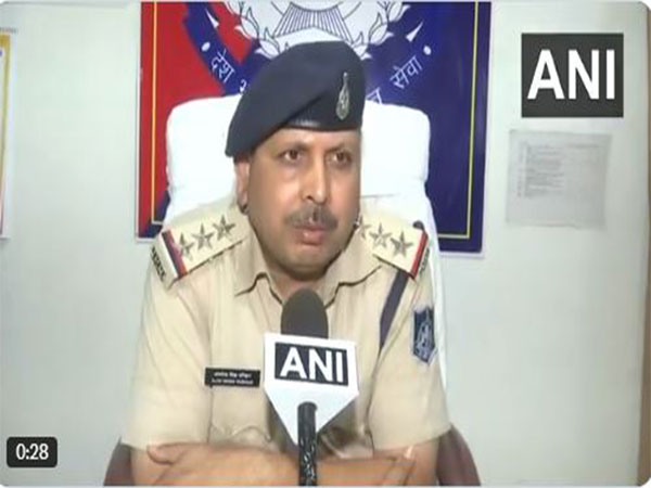 Padav Police Station in-charge, Alok Singh Parihar (Photo/ANI) 
