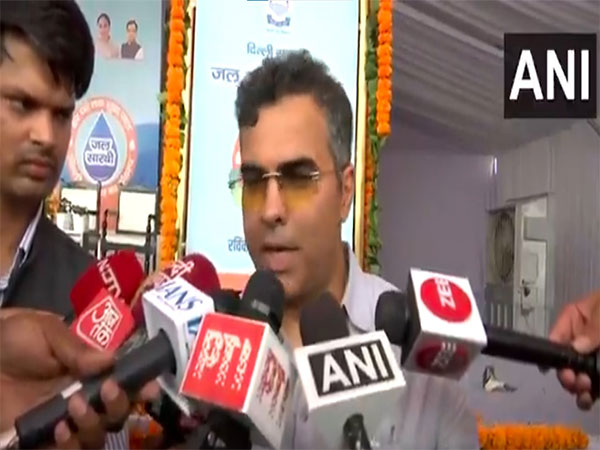  Delhi Public Works Department (PWD) Minister Parvesh Verma (Photo/ANI)