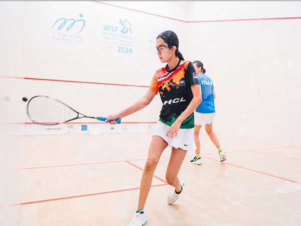 Anahat Singh in action. (Photo- Olympics.com)