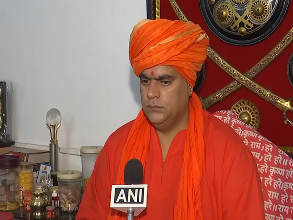 Hindu Mahasabha President Swami Chakrapani Maharaj. (Photo/ANI)