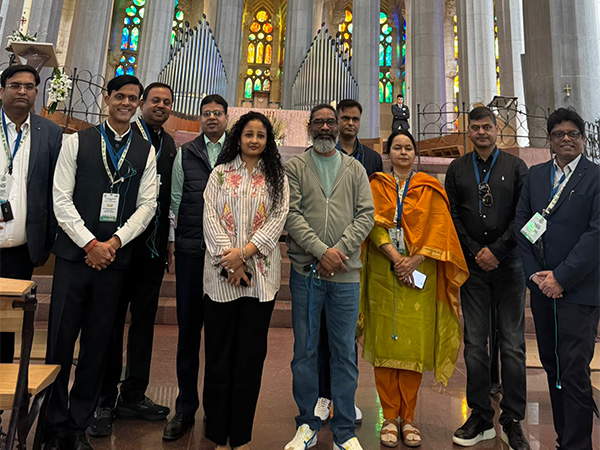 Jharkhand CM visits Sagrada Família in Barcelona (Photo/X@CGIBarcelona)