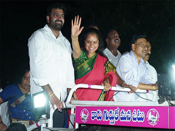 BRS MLC Kalvakuntla Kavitha (Photo/ANI)