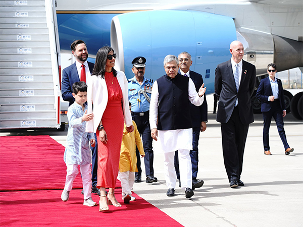 US Vice President JD Vance, Lady Usha Vance and their children arrived in India (Photo/@MEA)