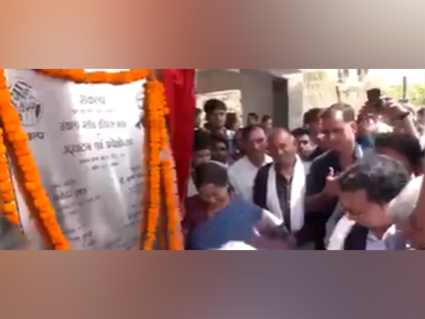 Delhi CM Rekha Gupta and Union Minister Manohar Lal Khattar inaugurate Sankalp Girls Hostel (Photo/ANI) 