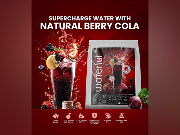 Waterful Launches BerryCola – A First-of-Its-Kind Natural, Caffeine-Free Cola Hydration Mix