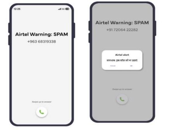 Airtel anti-spam alert (Image: Bharti Airtel)