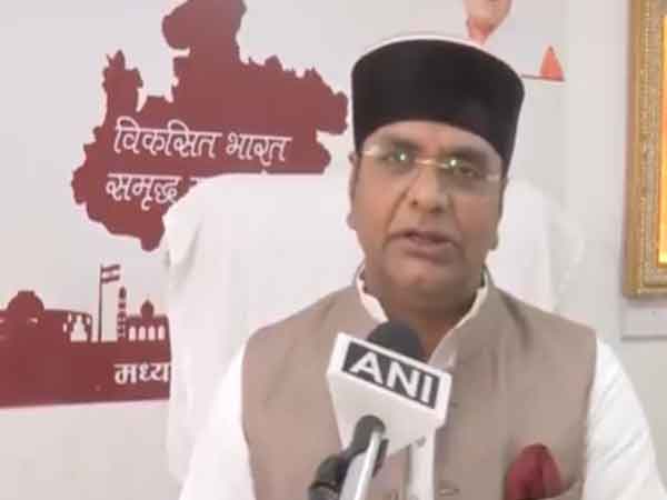 Madhya Pradesh Minister Vishvas Sarang (Photo/ANI)