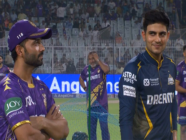 KKR captain Ajinkya Rahane and GT skipper Shubman Gill (Photo: @ipl/X) 