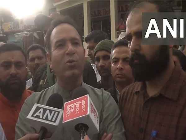 Jammu and Kashmir Assembly LoP Sunil Sharma (Photo/ANI)