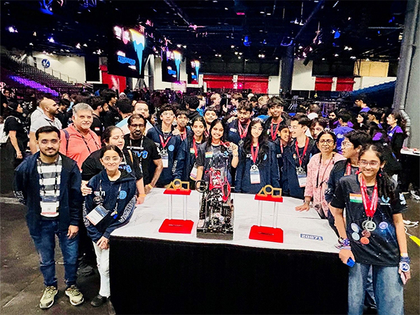 Dhirubhai Ambani International School teams make history at FIRST Tech Challenge World Championship 2025 in Houston (Image: DAIS)