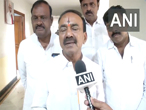 BJP MP Eatala Rajendar (Photo/ANI)