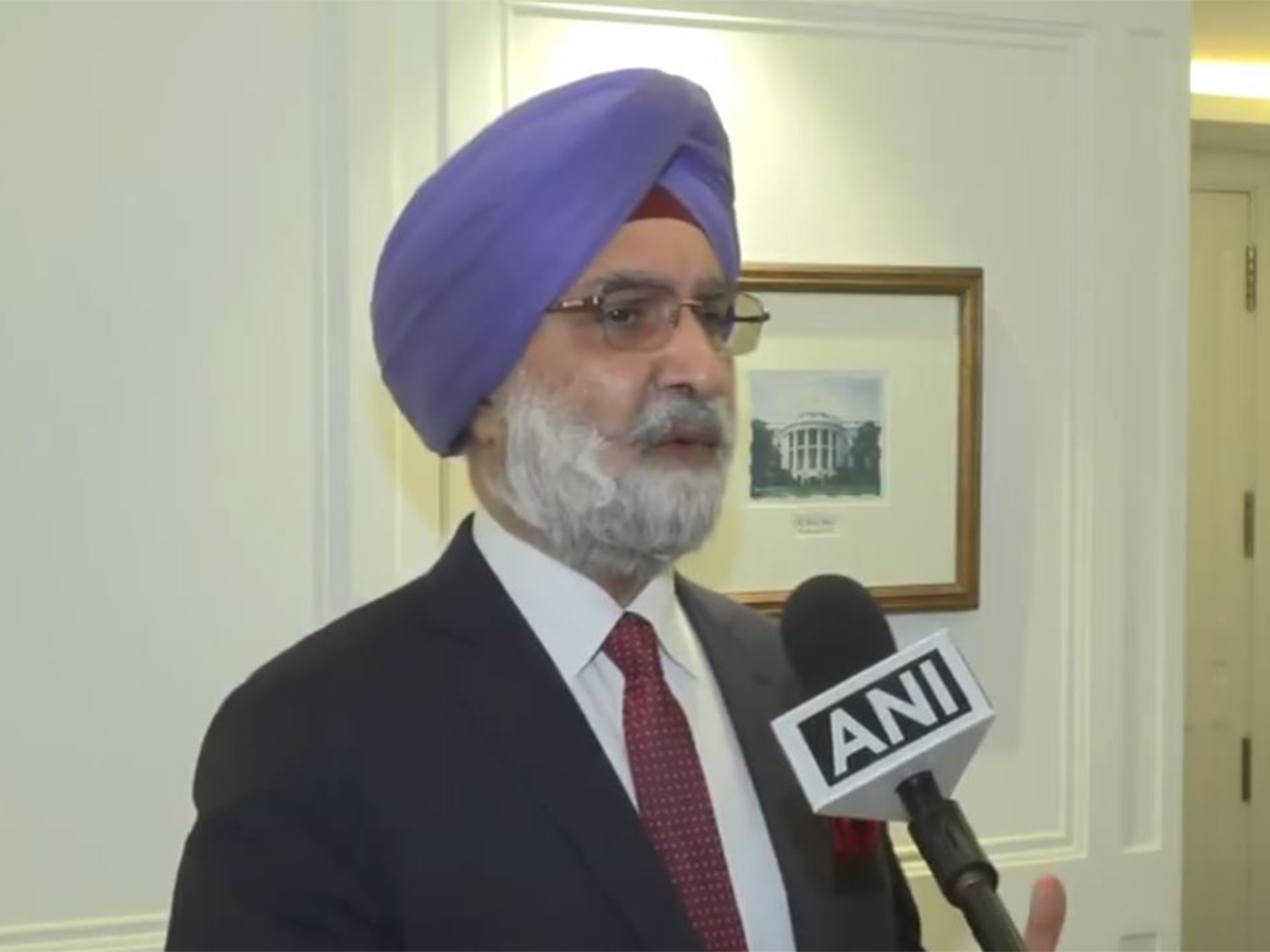 Former Ambassador to the US and BJP leader Taranjit Singh Sandhu (Photo/ANI)