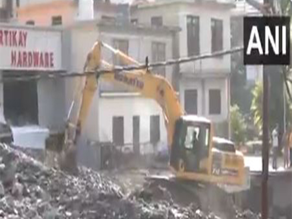 Restoration work underway in Ramban after flash floods and landslides damaged houses and vehicles (Photo/ANI) 