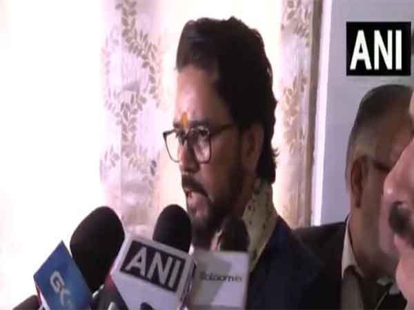 BJP MP Anurag Thakur (Photo/ANI)