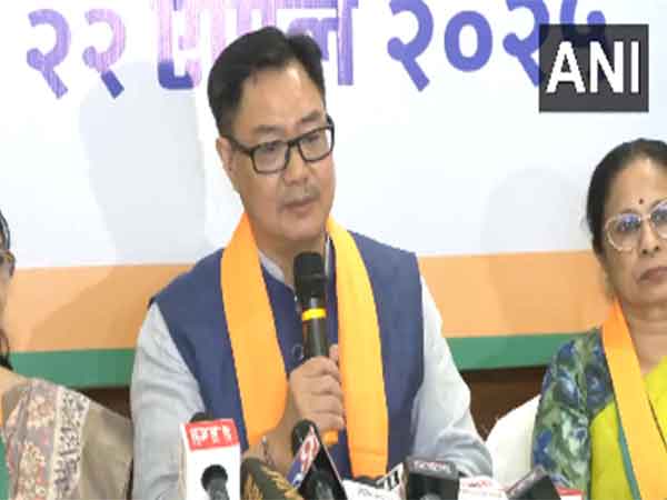 Union Parliamentary Affairs Minister Kiren Rijiju (Photo/ANI)