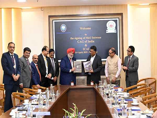CAG and ICAI sign MoU for capacity building programmes (Photo/ANI) 