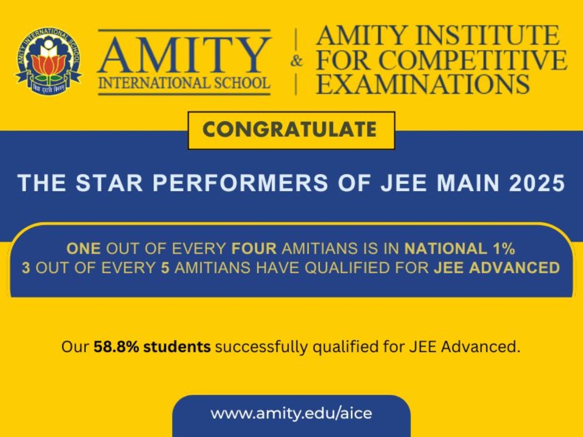 AICE students celebrate their exceptional success in JEE Main 2025, setting new academic benchmarks.