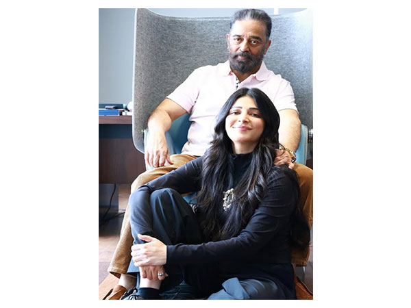 Veteran actor Kamal Haasan and his daughter Shruti (Image source: Shruti's Instagram)