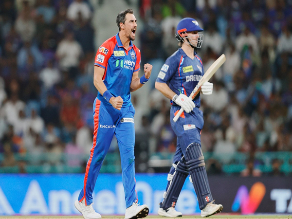 Mitchell Starc celebrating (Photo: @ipl/X) 
