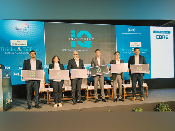 Launch of the Investment IQ a real-time Investment Risk Monitoring (IRM) platform at CBRE-CII BFSI Summit