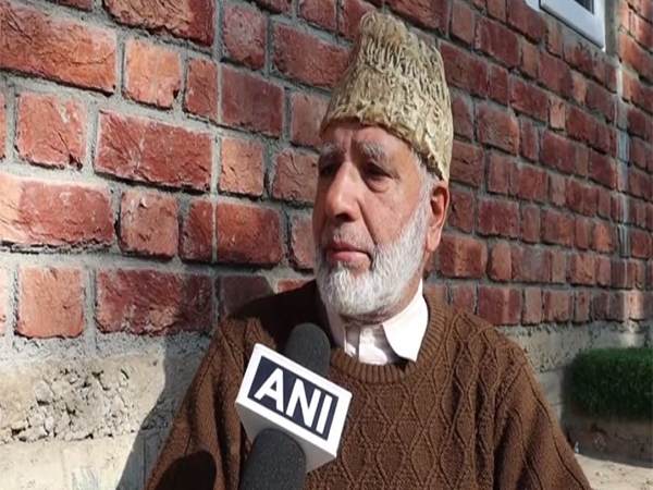 Banned outfit Jamaat-e-Islami’s former General Secretary Ghulam Qadir Lone (Photo/ANI)