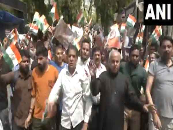 Dogra Front Protest (Photo/ANI)