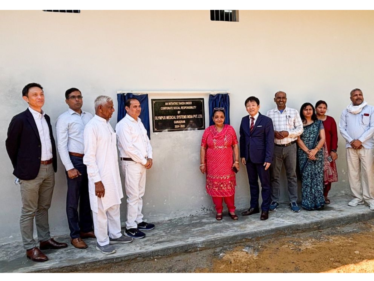 Inauguration Ceremony at Government Middle School, Aklimpur, in Sohna Block of Gurugram District of Haryana, India