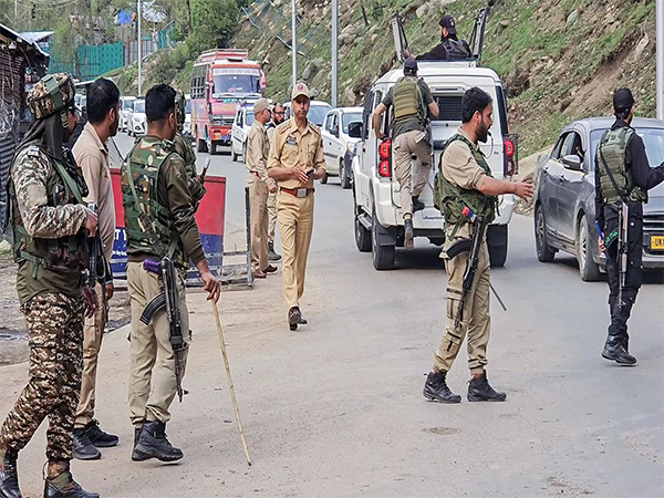 Security Forces in Pahalgam (Photo/ANI)
