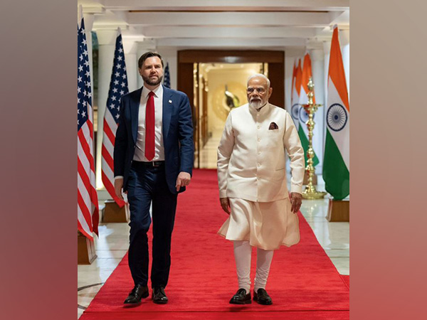 US Vice Presdient JD Vance with Prime Minister Narendra Modi (File Photo/ANI)